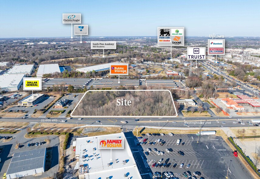 More Photos Of 2310 Westinghouse Blvd, Charlotte Land For Sale