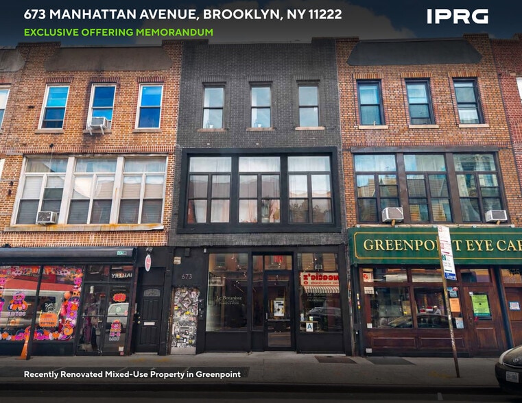 More Photos Of 673 Manhattan Ave, Brooklyn Storefront Retail Residential For Sale