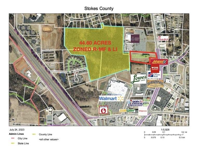 Primary Photo Of 44.60 44.60 Acres Campbell Ridge, King Land For Sale