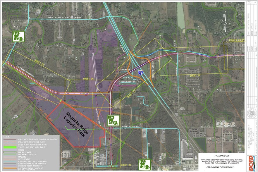 More Photos Of Industriplex Ave, Geismar Land For Sale