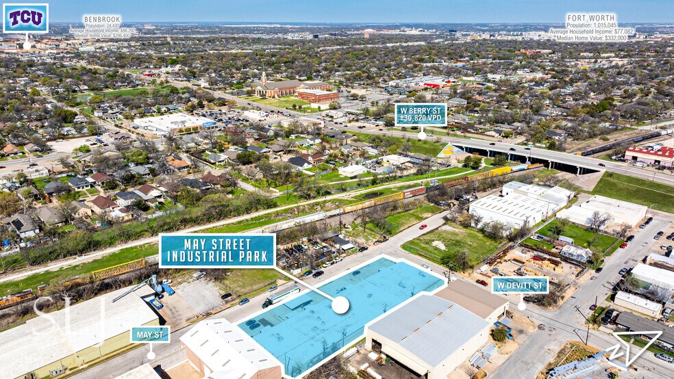 More Photos Of 3201-3221 May St, Fort Worth Warehouse For Sale