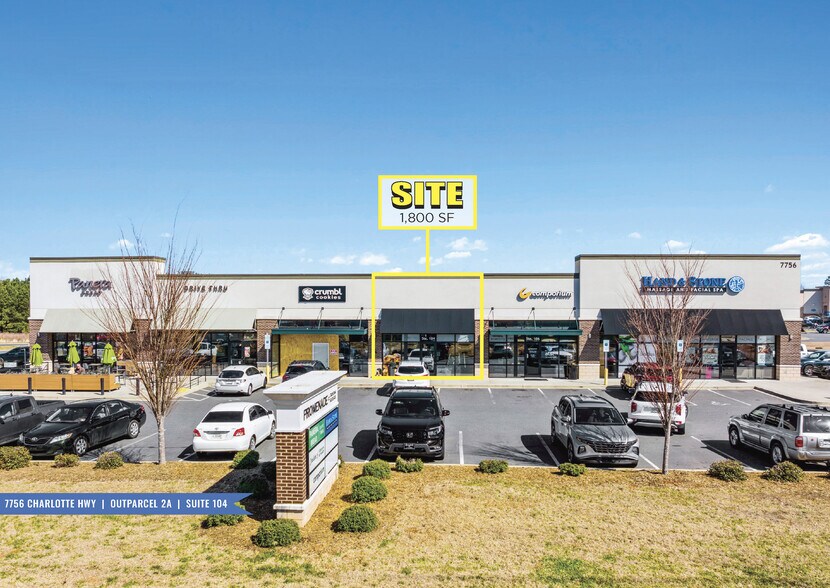 More Photos Of 7710-7716 Charlotte Hwy, Fort Mill Freestanding For Lease