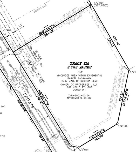 Primary Photo Of 2707 Mall Of Georgia Blvd, Buford Land For Sale