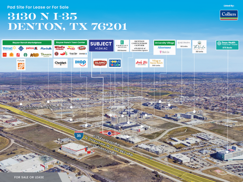 Primary Photo Of 3130 N Interstate 35, Denton Land For Lease