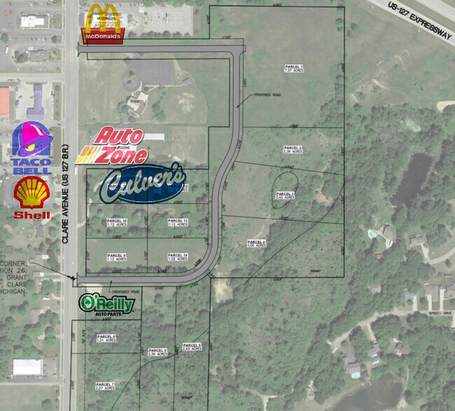 More Photos Of 10359 S Clare Ave, Clare Land For Sale