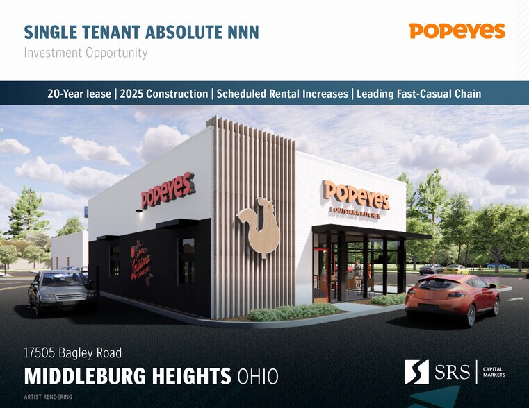 Primary Photo Of 17505 Bagley Rd, Middleburg Heights Fast Food For Sale