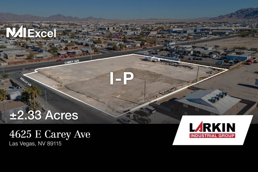 Primary Photo Of 4625 E Carey Ave, Las Vegas Land For Sale