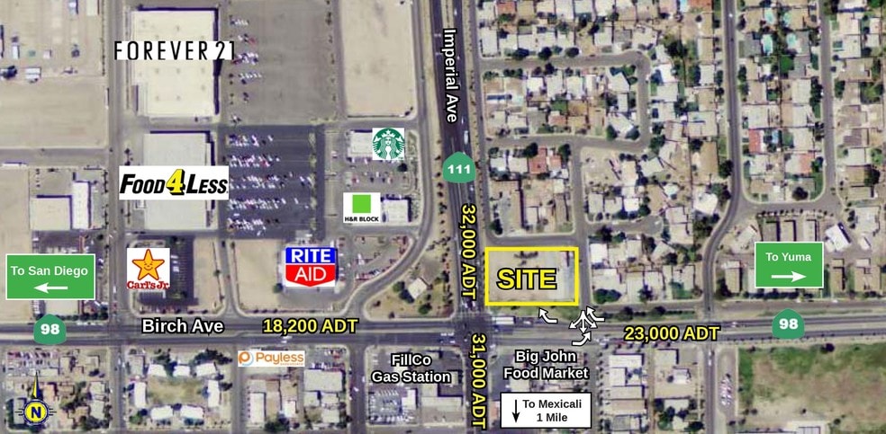 More Photos Of Hwy 111 & Hwy 98, Calexico Land For Sale