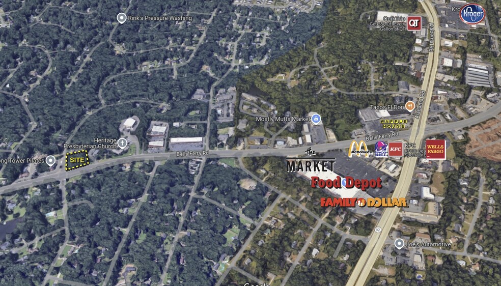 More Photos Of 5299 Bells Ferry Rd, Acworth Land For Lease