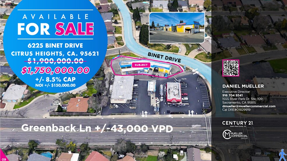 More Photos Of 6225 Binet Dr, Citrus Heights Carwash For Sale