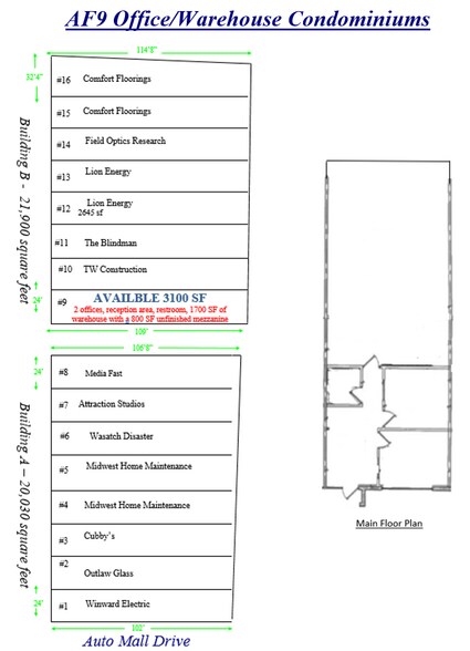 More Photos Of 767 S Auto Mall Dr, American Fork Warehouse For Lease