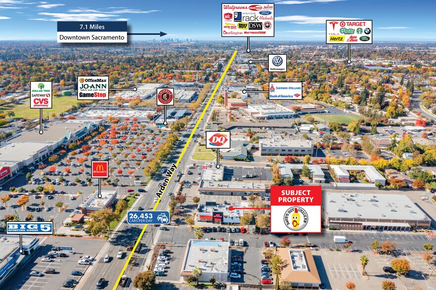 More Photos Of 3409 Arden Way, Sacramento Fast Food For Sale