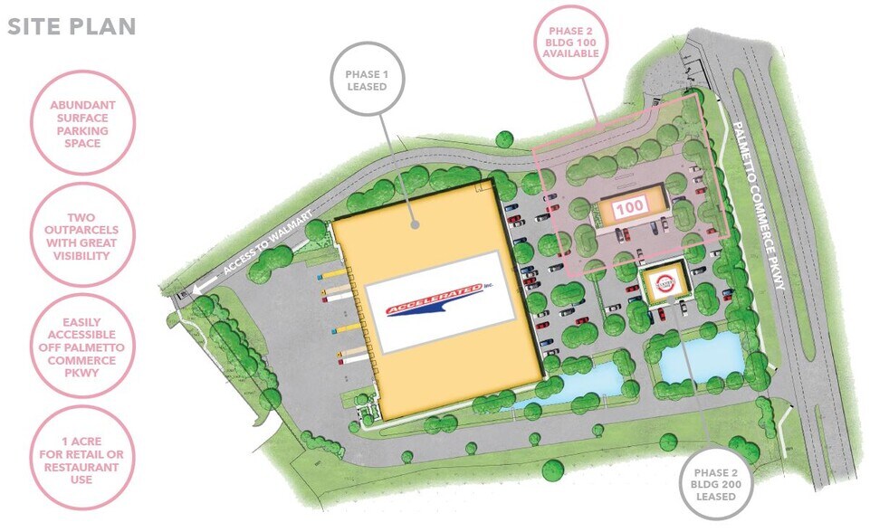 More Photos Of 9585 Palmetto Commerce Pky, Ladson Land For Lease