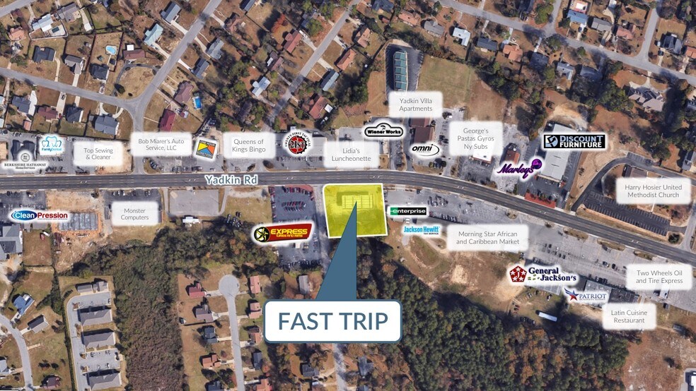 More Photos Of 6295 Yadkin Rd, Fayetteville Convenience Store For Sale