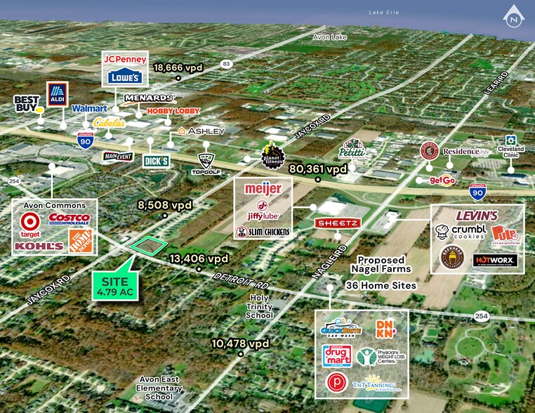 Primary Photo Of Detroit Rd @ Jacox Rd, Avon Land For Sale