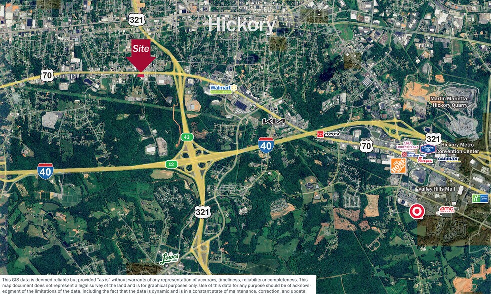 More Photos Of 1311 Highway 70 SW, Hickory Land For Sale