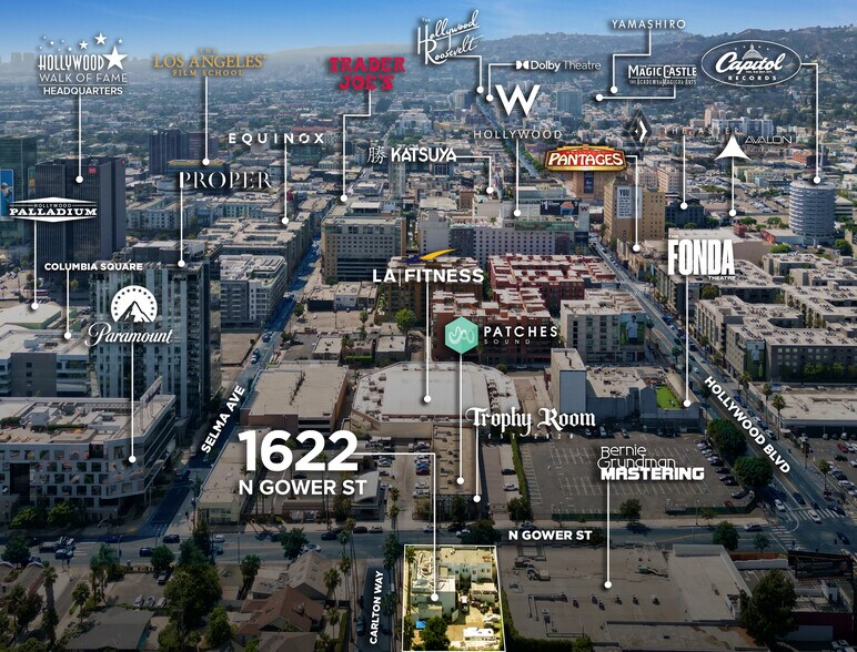 More Photos Of 1622 N Gower St, Los Angeles Loft Creative Space For Lease