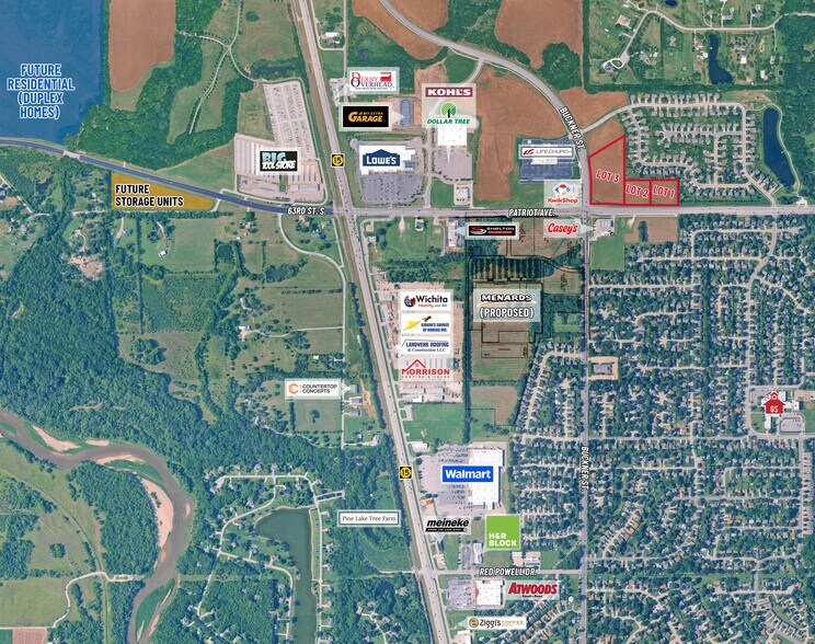 More Photos Of NE C Buckner & Patriot, Derby Land For Sale