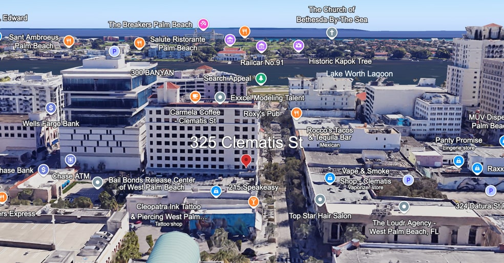 More Photos Of 325 Clematis St, West Palm Beach Restaurant For Lease