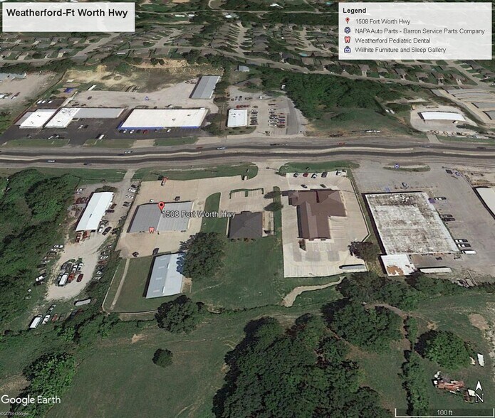 More Photos Of 1508 Fort Worth Hwy, Weatherford Freestanding For Lease