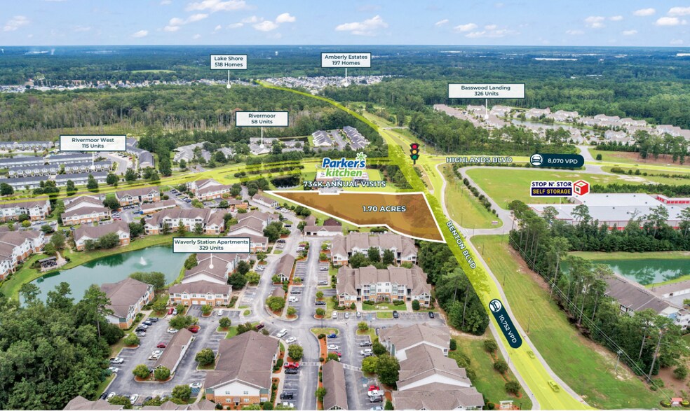 More Photos Of 2175 Benton Blvd, Savannah Land For Lease