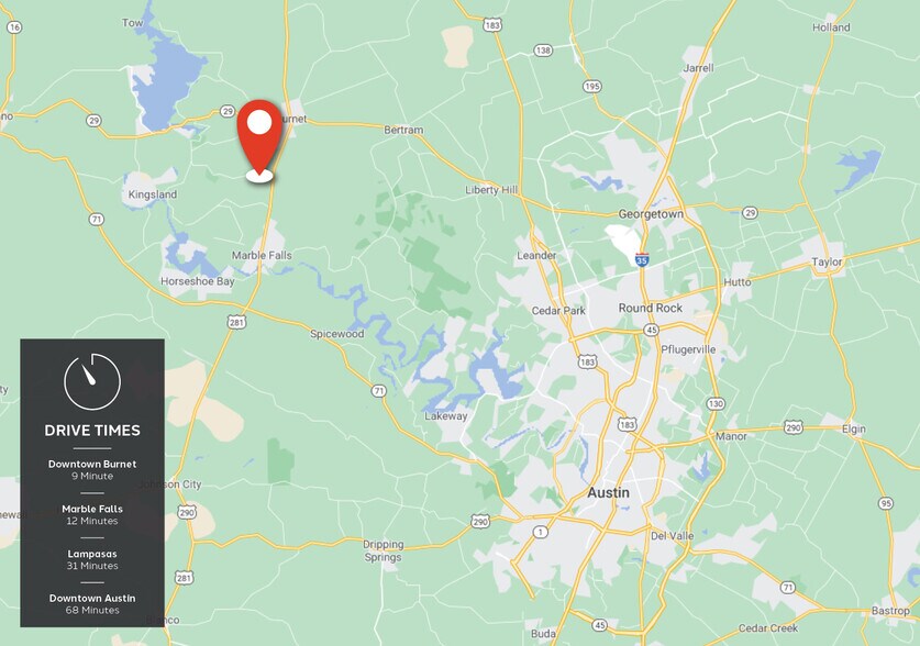 More Photos Of US Hwy 281 & Park Road 4, Burnet Land For Sale