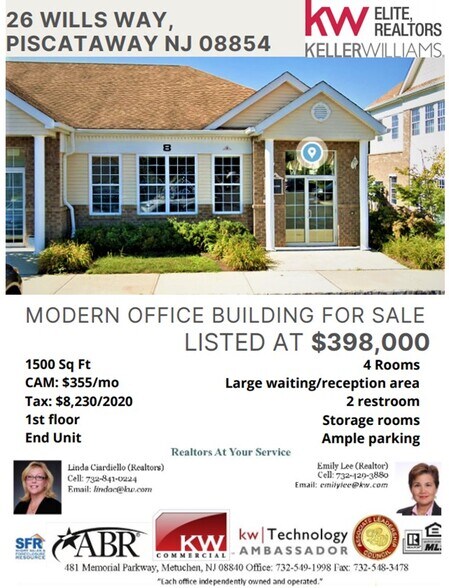 More Photos Of 30 Wills Way, Piscataway Medical For Sale