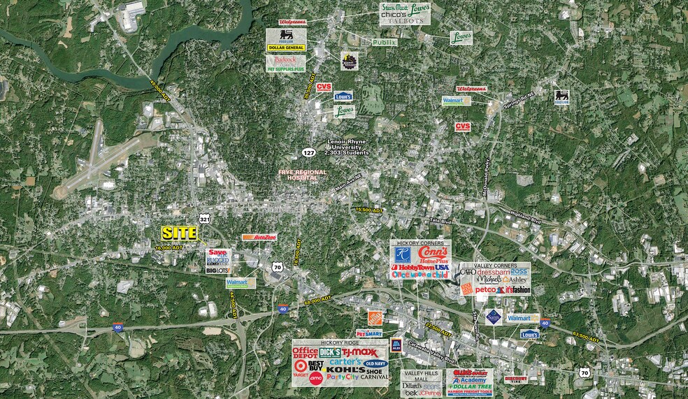 More Photos Of 1234-1246 Us Highway 70 SW, Hickory Unknown For Lease