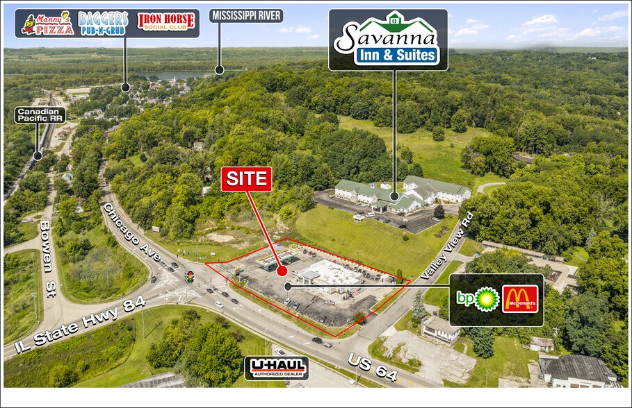 More Photos Of 1230 Chicago Ave, Savanna Service Station For Sale