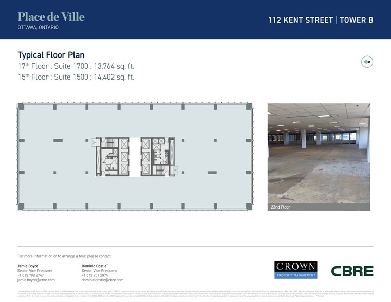 More Photos Of 320 Queen St, Ottawa Unknown For Lease