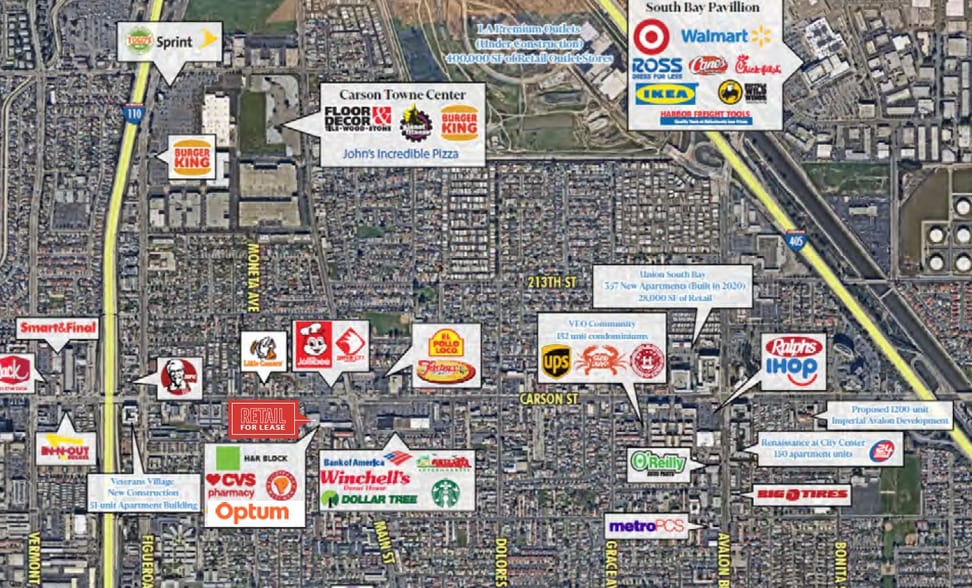 More Photos Of 100-150 W Carson St, Carson Unknown For Lease