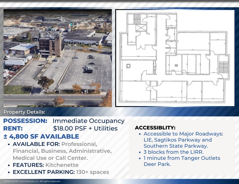 More Photos Of 60 E Industry Ct, Deer Park Medical For Lease