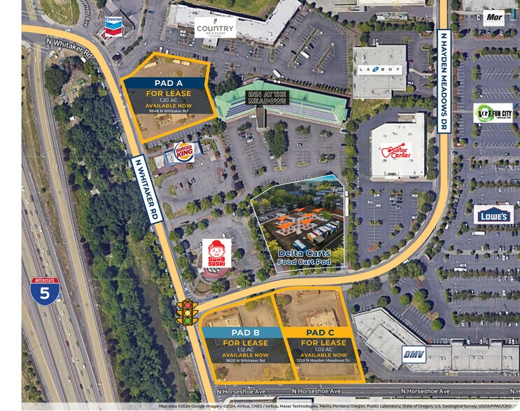 More Photos Of 9620 N Whitaker Rd, Portland Land For Lease