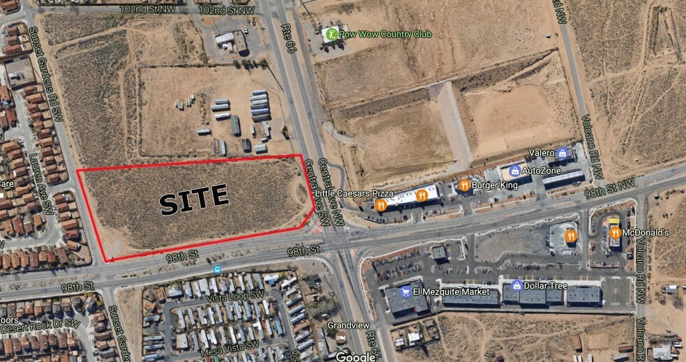 More Photos Of 98th & Central Blvd, Albuquerque Land For Lease