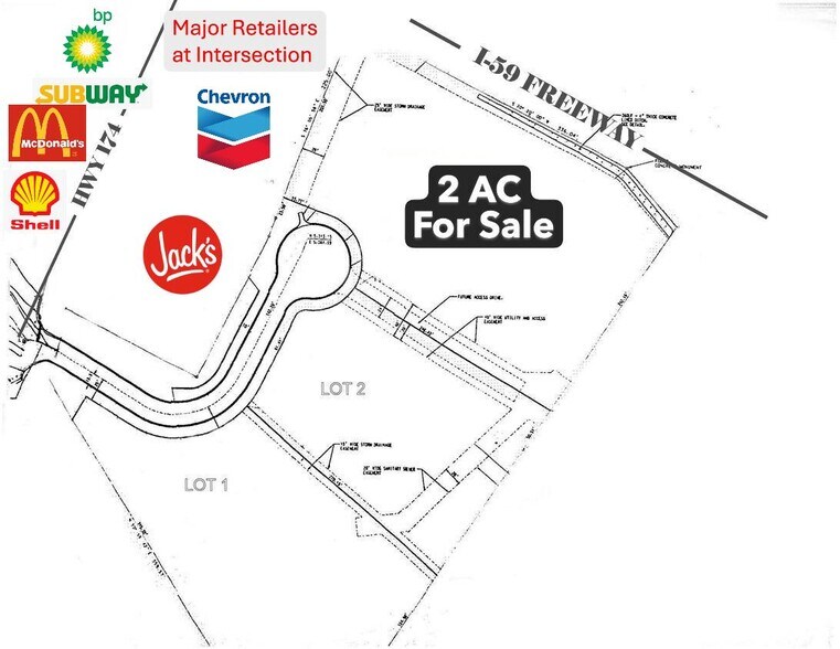 More Photos Of I-59 and Hwy 174, Springville Land For Sale
