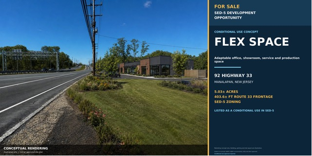 More Photos Of 92 State Hwy 33, Manalapan Township Warehouse For Sale