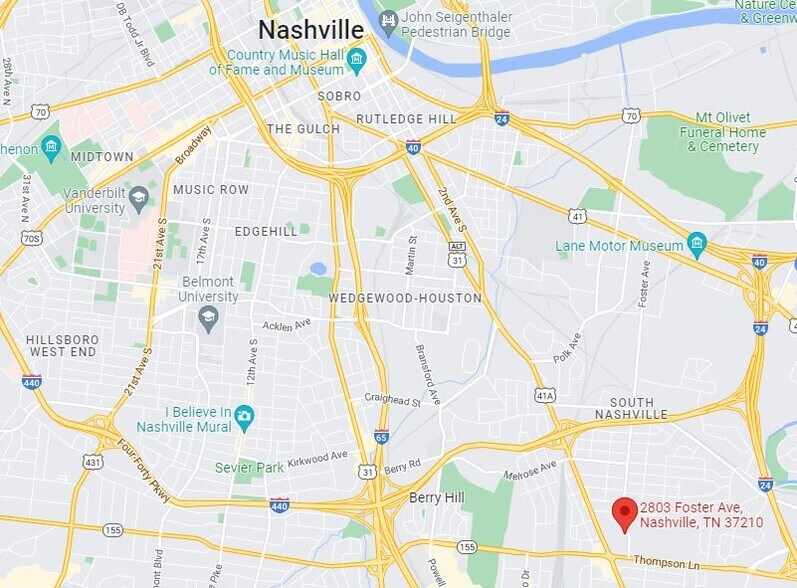 More Photos Of 2803 Foster Ave, Nashville Warehouse For Lease