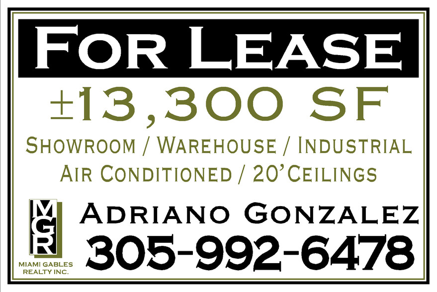 More Photos Of 3075 SW 39th Ave, Miami Showroom For Lease