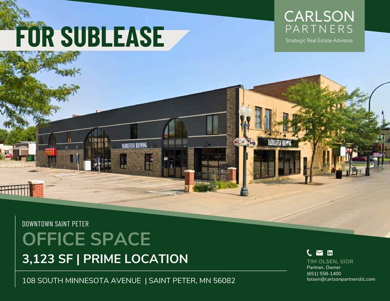 Primary Photo Of 108 S Minnesota Ave, Saint Peter Storefront Retail Office For Lease