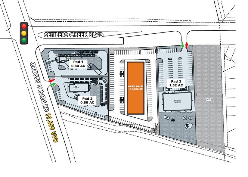 Primary Photo Of Settlers Creek Blvd, Crosby Land For Sale