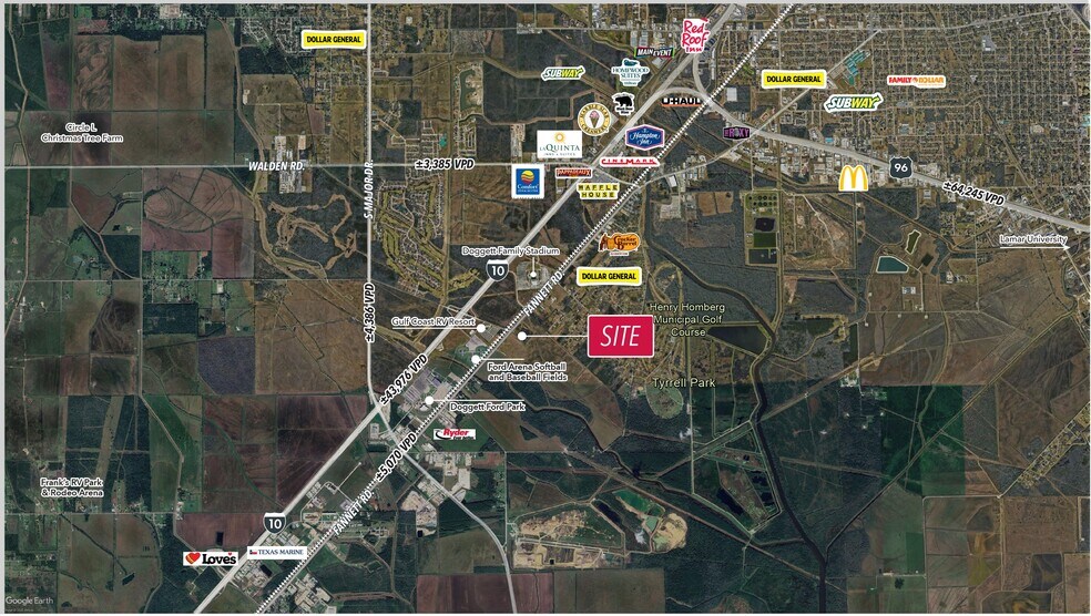 Primary Photo Of 6817 Fannett rd, Beaumont Land For Sale