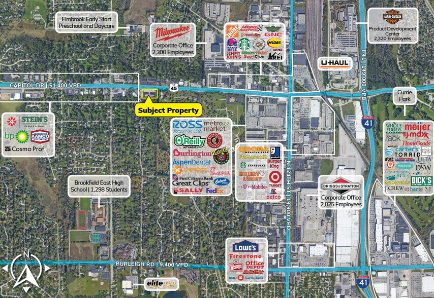 More Photos Of 13625-13735 W Capitol Dr, Brookfield Storefront Retail Office For Sale