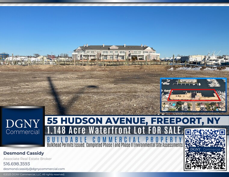 More Photos Of 55 Hudson Ave, Freeport Land For Sale