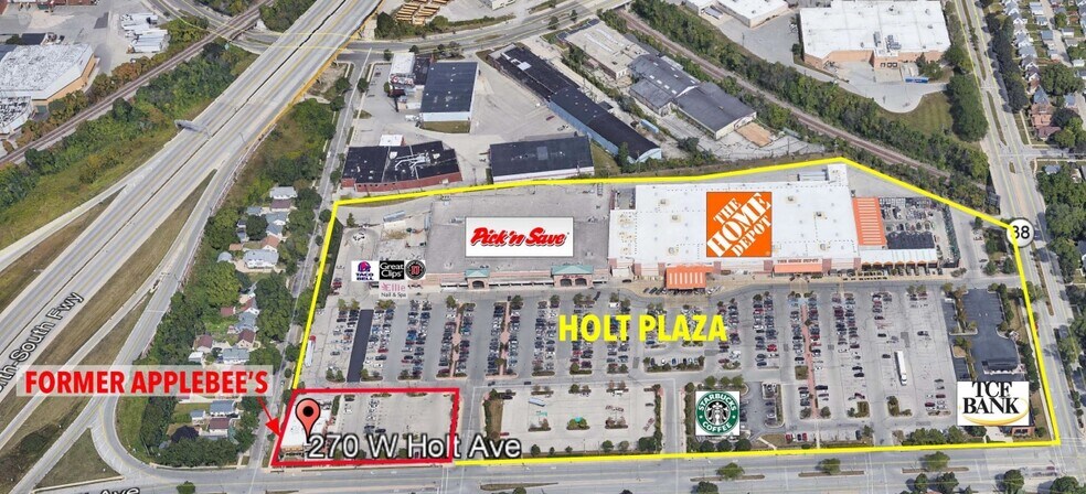 More Photos Of 270 W Holt Ave, Milwaukee Restaurant For Lease