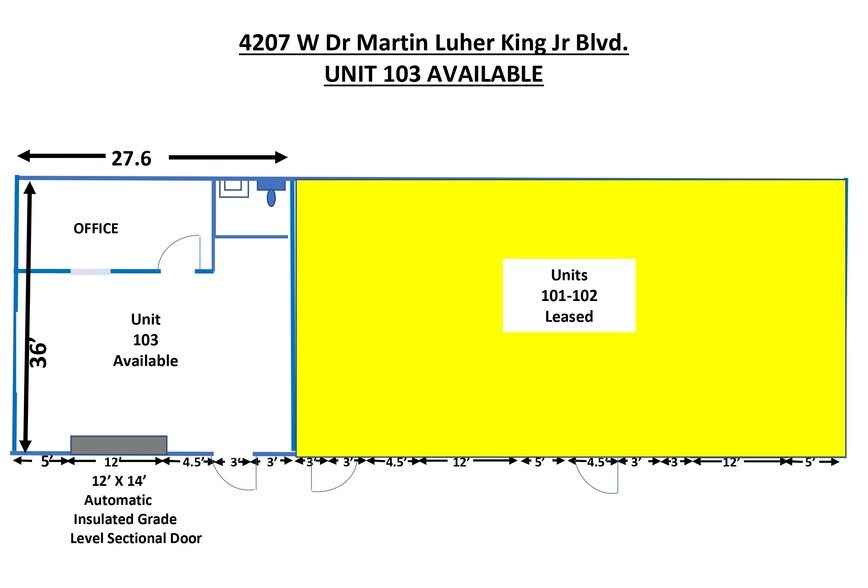 More Photos Of 4207 W Dr Martin Luther King Jr Blvd, Tampa Industrial For Sale