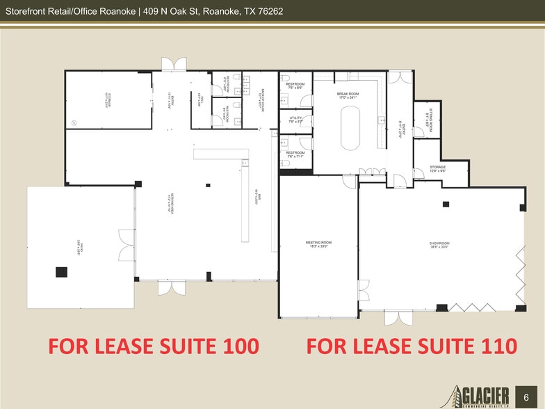 More Photos Of 409 N Oak St, Roanoke Storefront Retail Office For Lease