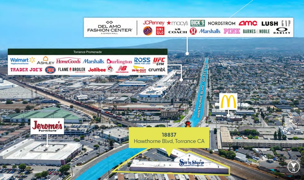 More Photos Of 18837 Hawthorne Blvd, Torrance Storefront For Lease