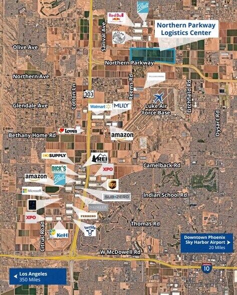 More Photos Of Reems Rd & Northern Pky, Waddell Unknown For Lease