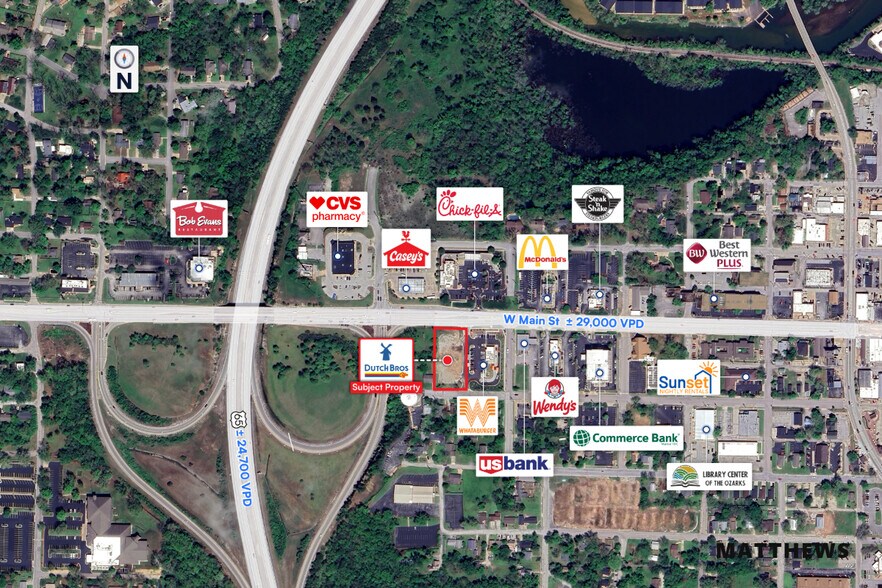 More Photos Of 600 W Main St, Branson General Retail For Sale