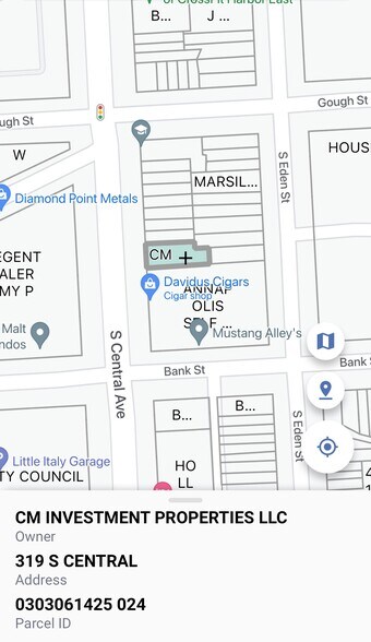 More Photos Of 319 S Central Ave, Baltimore Storefront Retail Residential For Sale